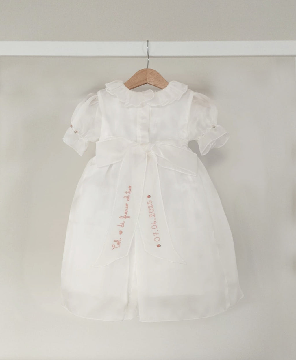 Vestito Damina in organza