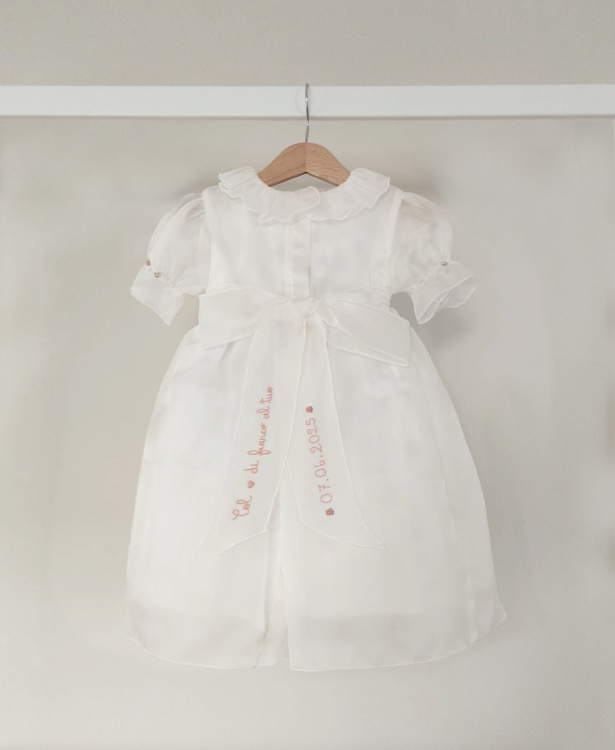 Vestito Damina in organza
