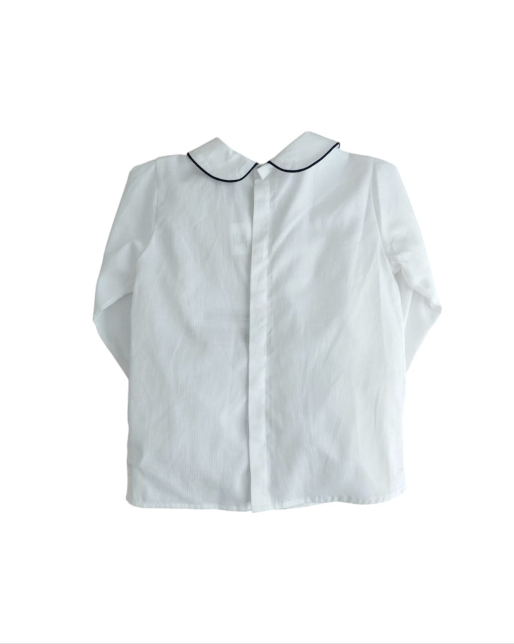Camicia bambino con profili a contrasto