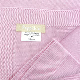 Copertina filo di cotone 4 stagioni rosa
