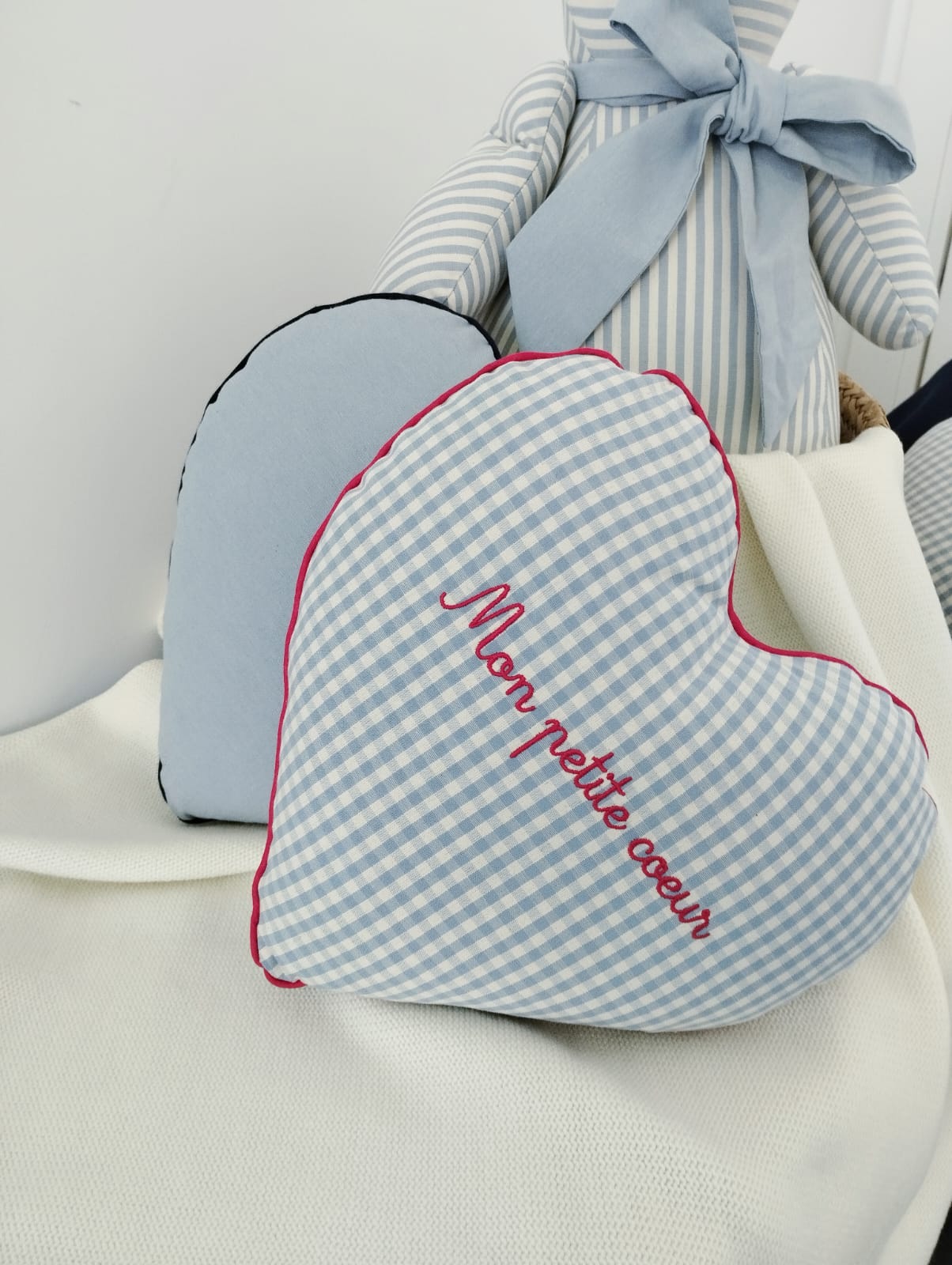 Cuscino cuore personalizabile
