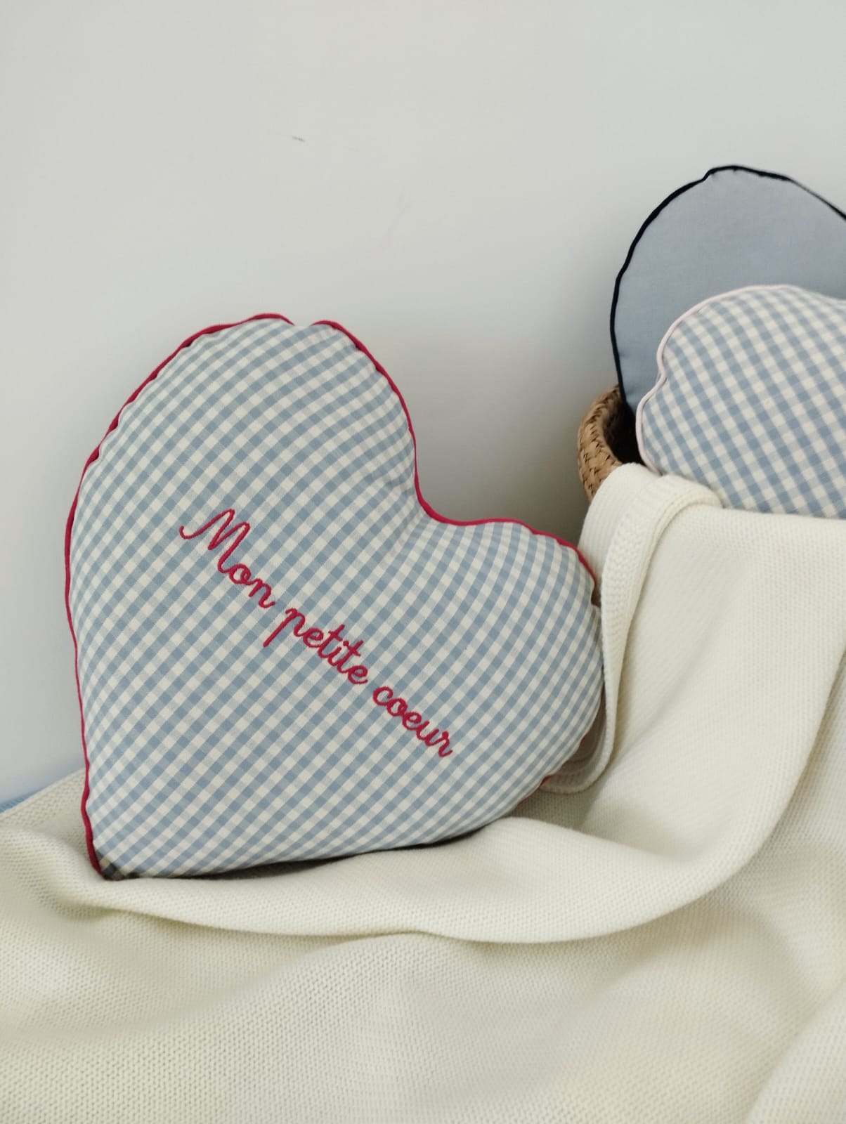 Cuscino cuore personalizabile