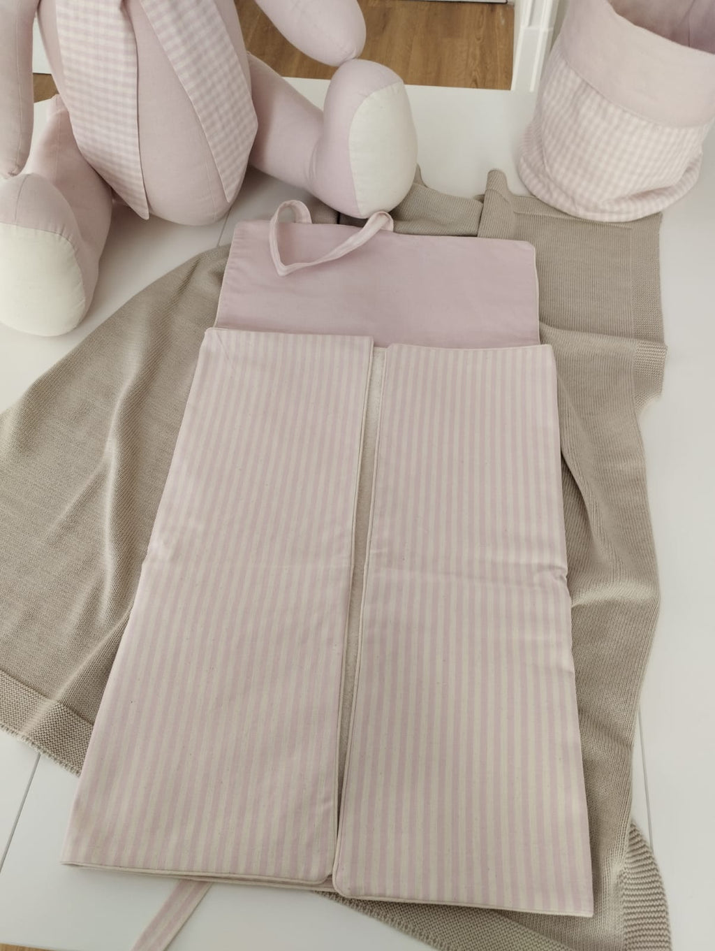 Fasciatoio portatile bicolore