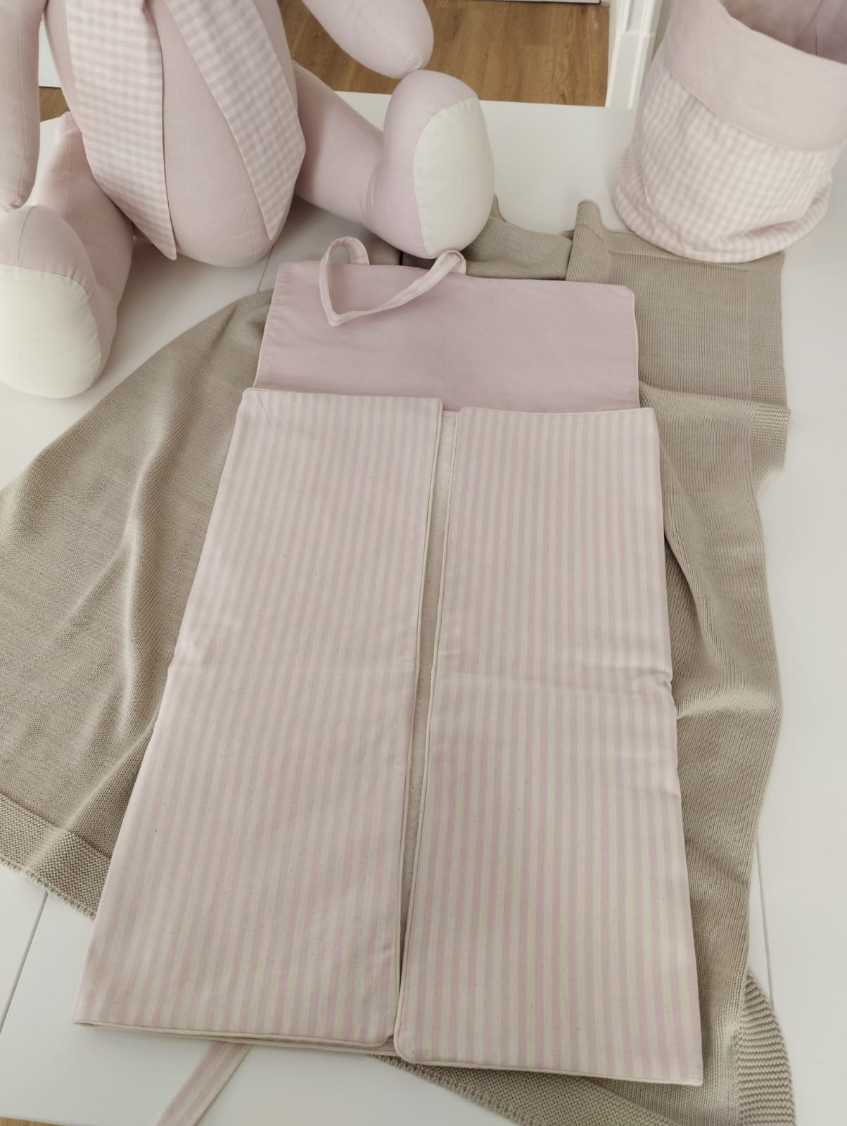 Fasciatoio portatile bicolore