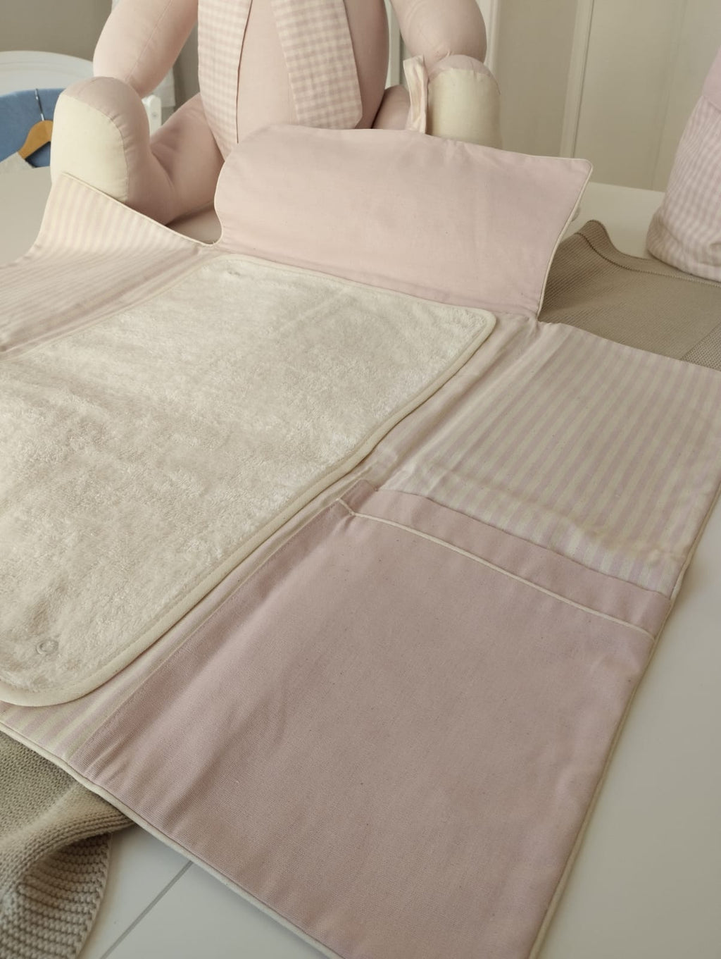 Fasciatoio portatile bicolore