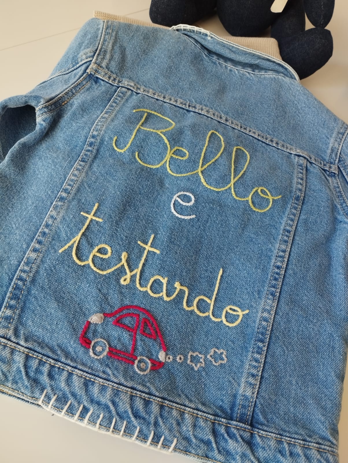 Giacca di jeans personalizzabile
