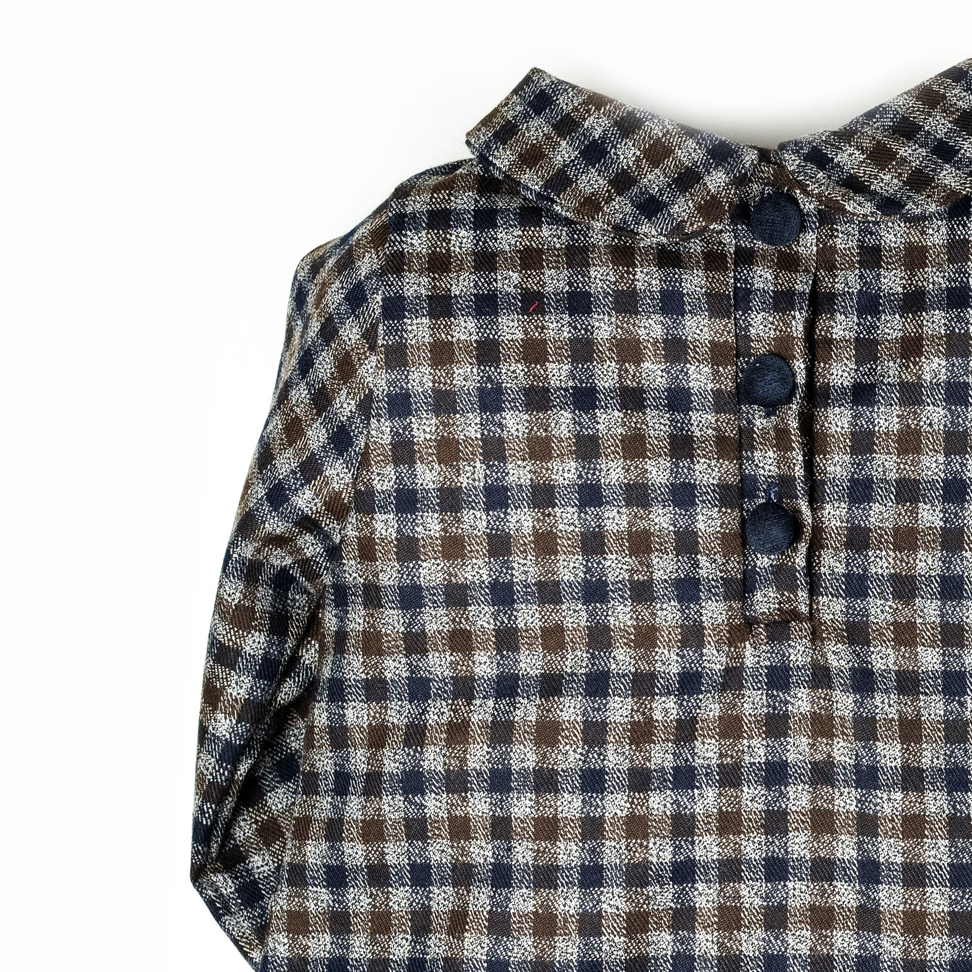 Pagliaccetto a qudri blu