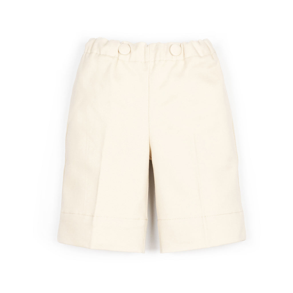 Pantaloni alla caviglia beige