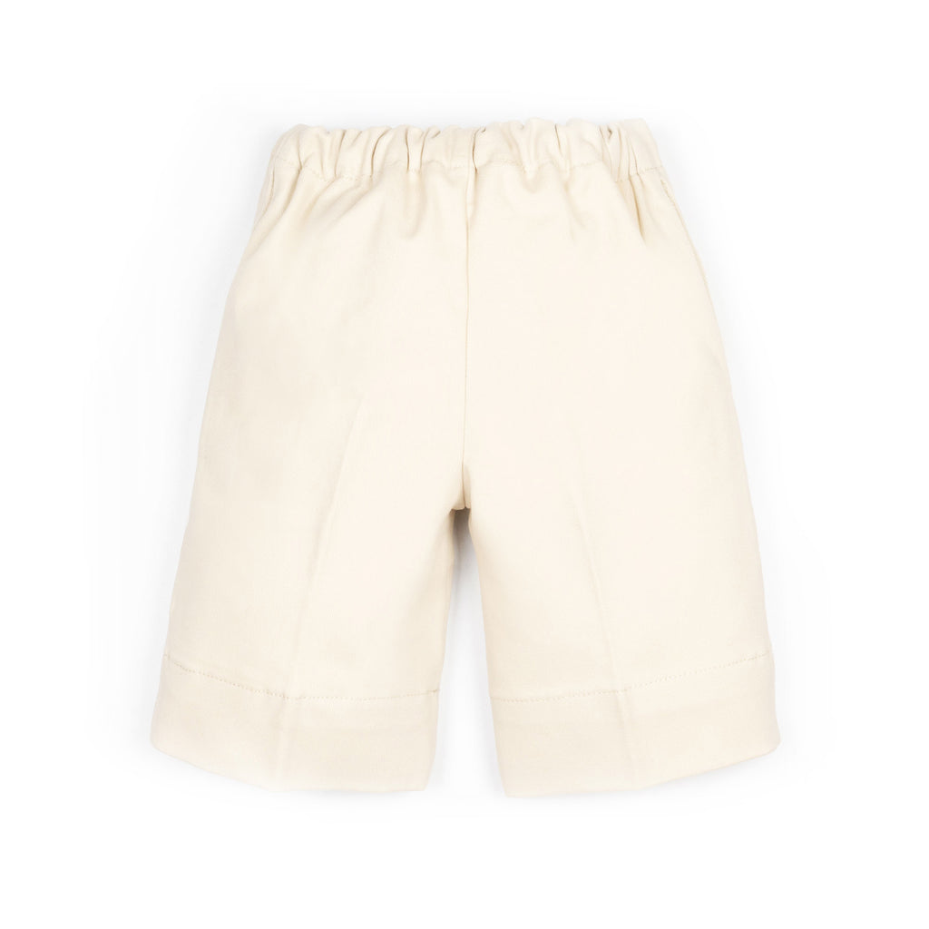 Pantaloni alla caviglia beige