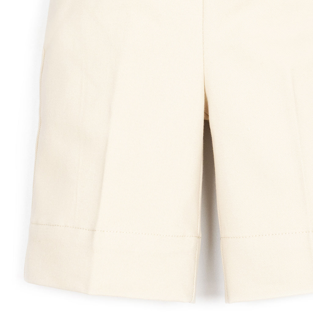 Pantaloni alla caviglia beige