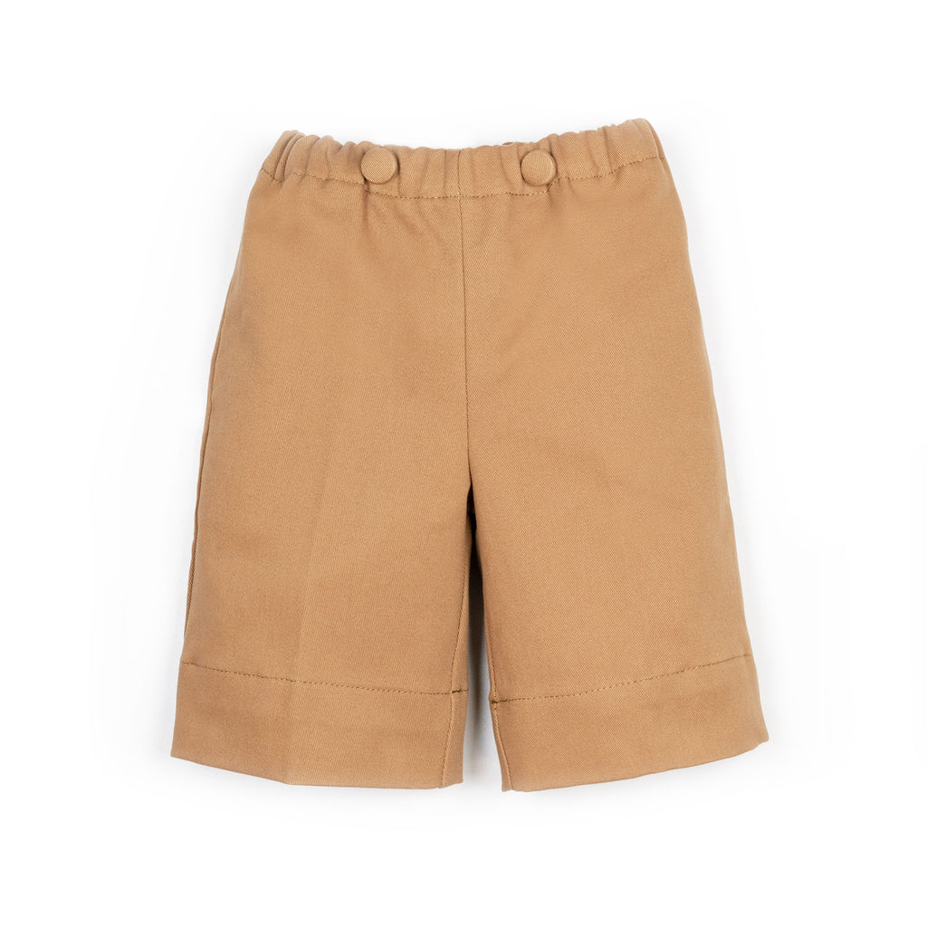 Pantaloni alla caviglia marrone