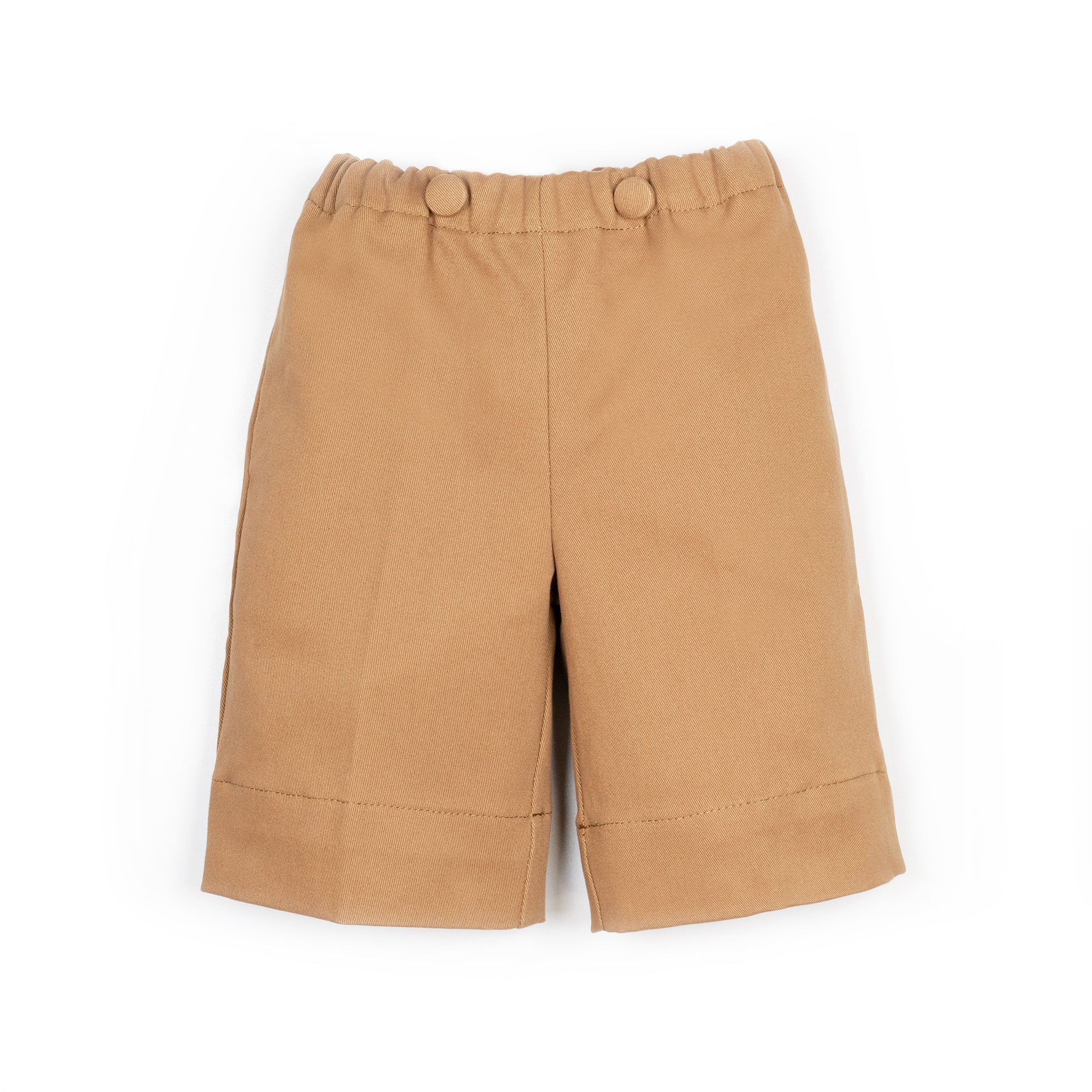 Pantaloni alla caviglia marrone