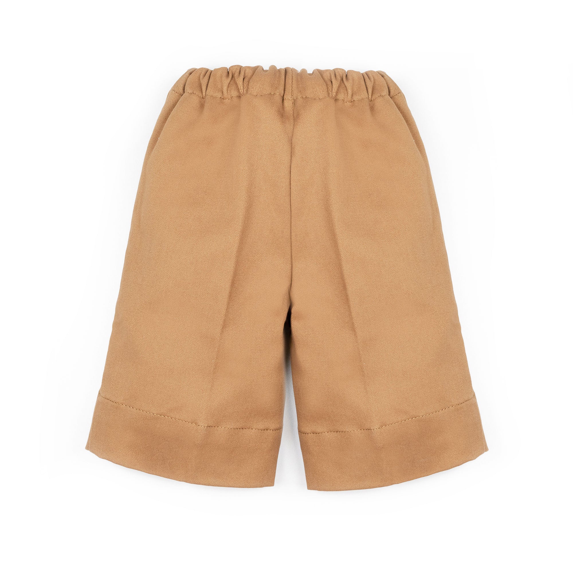 Pantaloni alla caviglia marrone