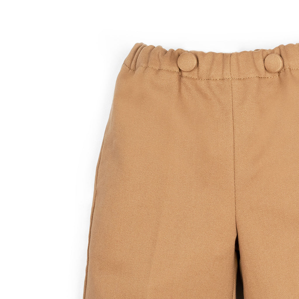 Pantaloni alla caviglia marrone
