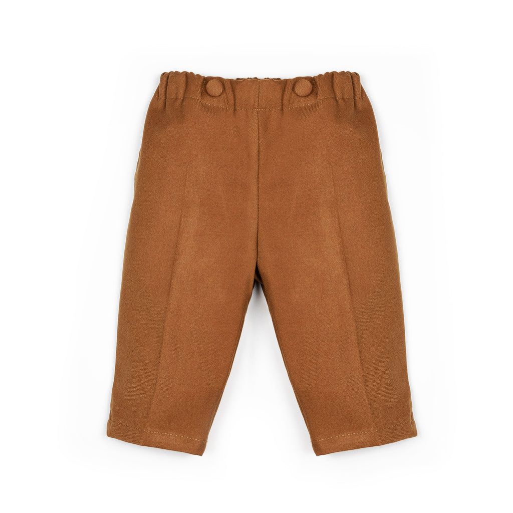 Pantaloni lunghi marrone