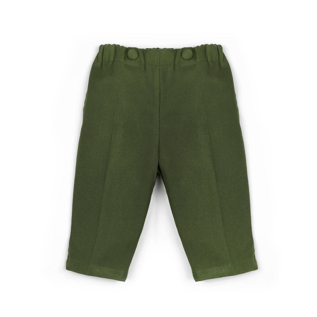 Pantaloni lunghi verde