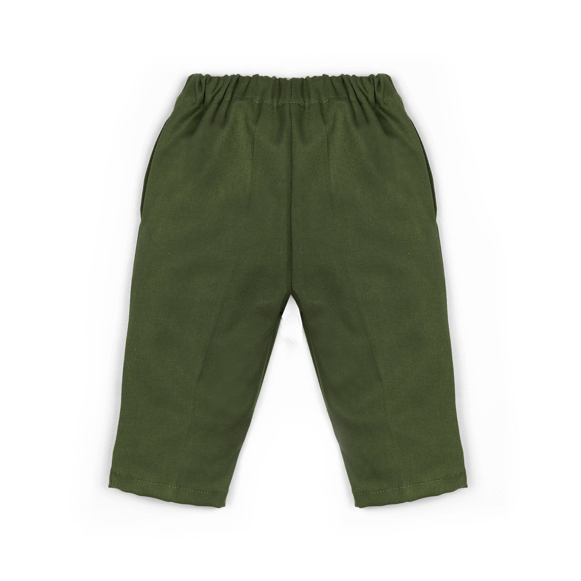 Pantaloni lunghi verde