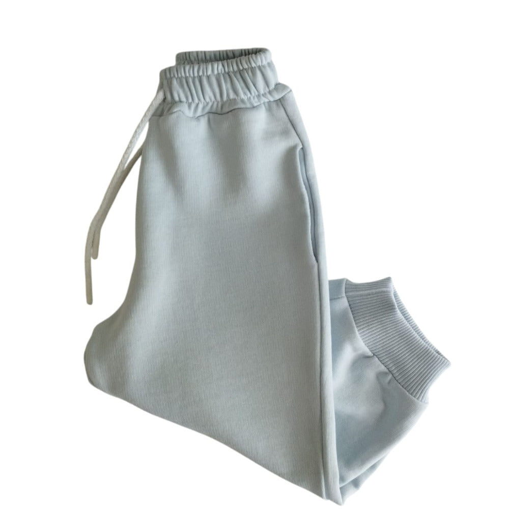 Pantaloni tuta bambino/a celeste chiaro