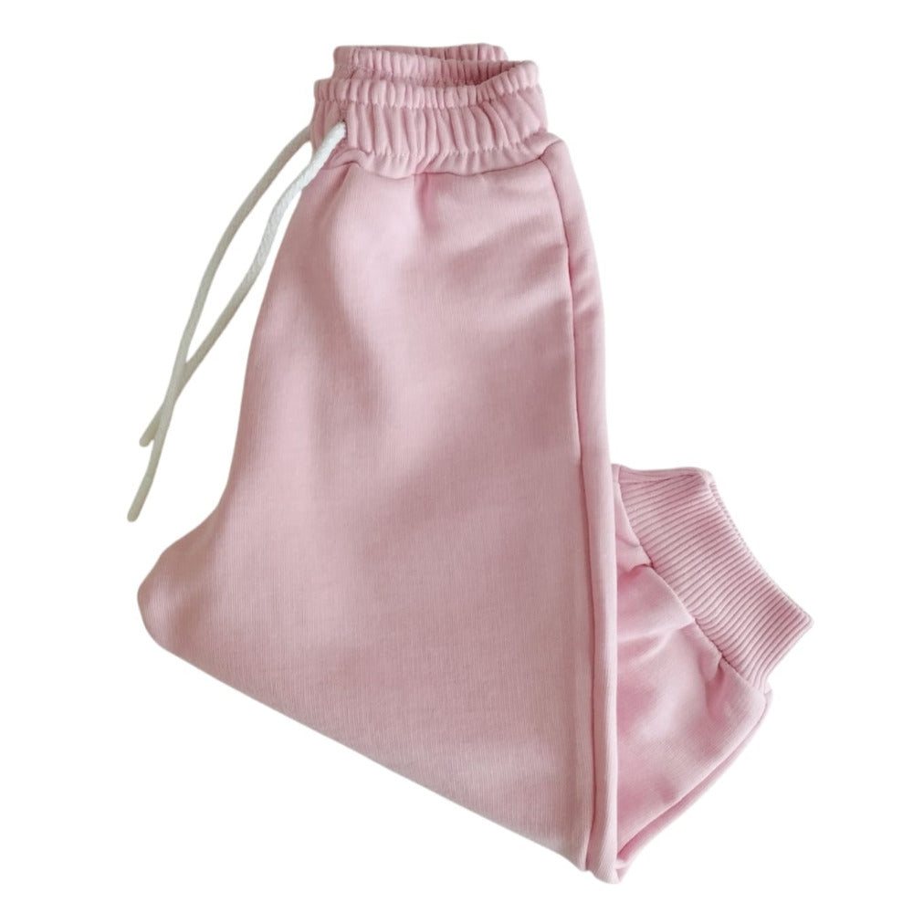 Pantaloni tuta bambino/a rosa