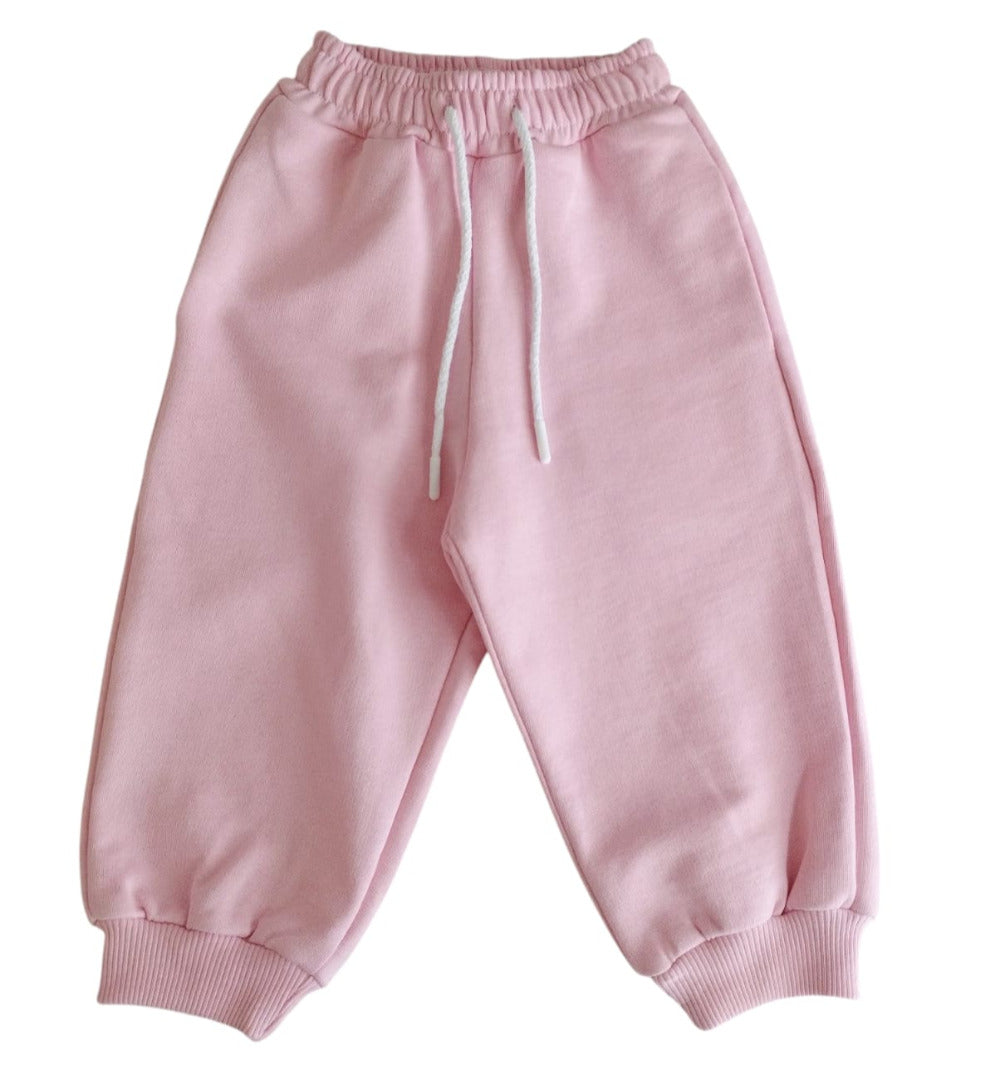 Pantaloni tuta bambino/a rosa