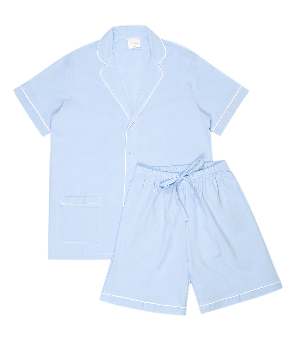 Pigiama sartoriale adulto celeste