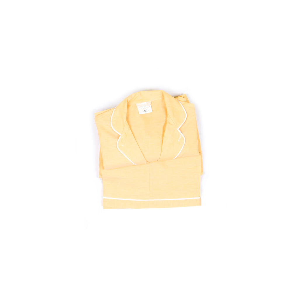 Pigiama sartoriale adulto giallo