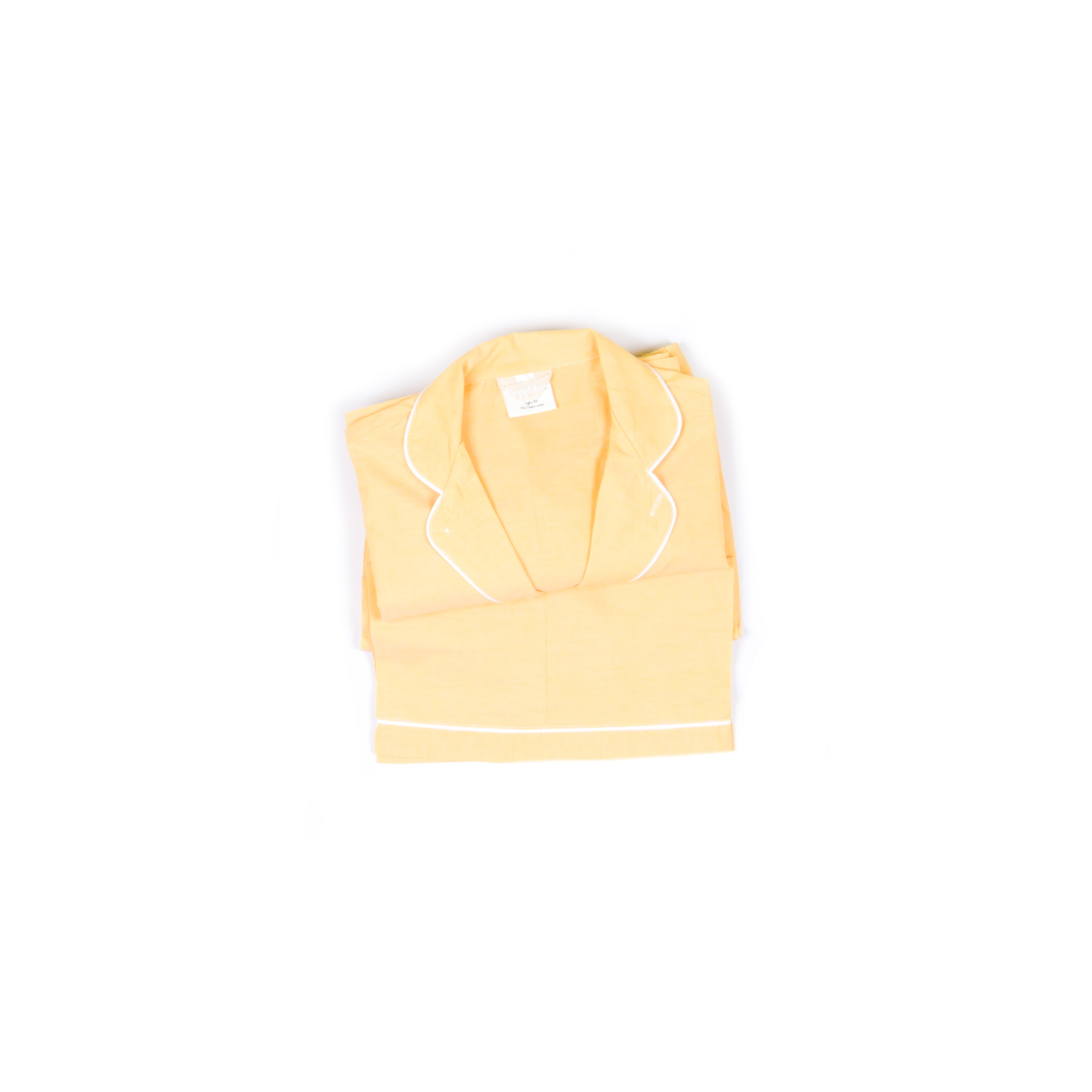 Pigiama sartoriale adulto giallo