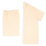 Pigiama sartoriale adulto righe giallo