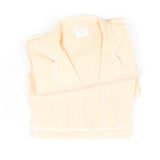 Pigiama sartoriale adulto righe giallo