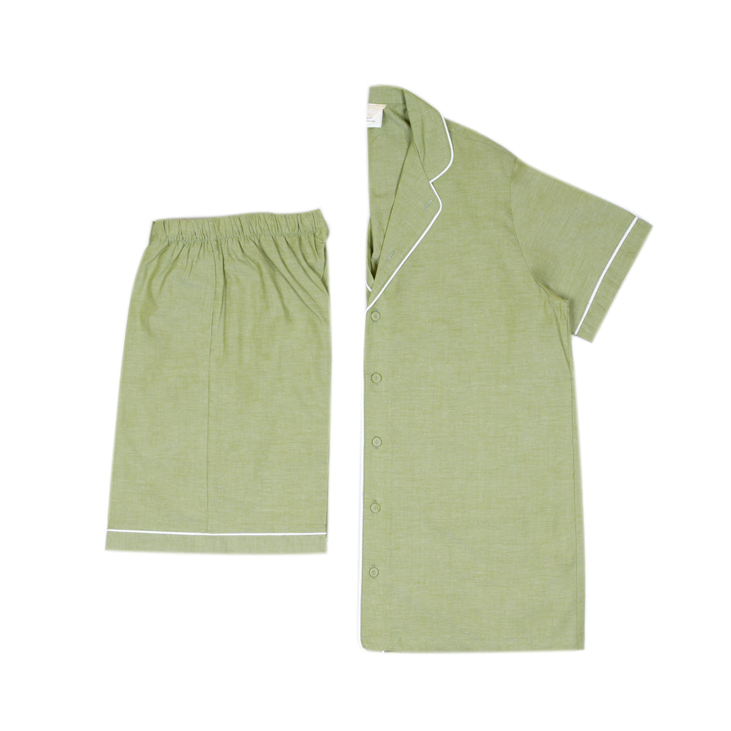 Pigiama sartoriale adulto verde
