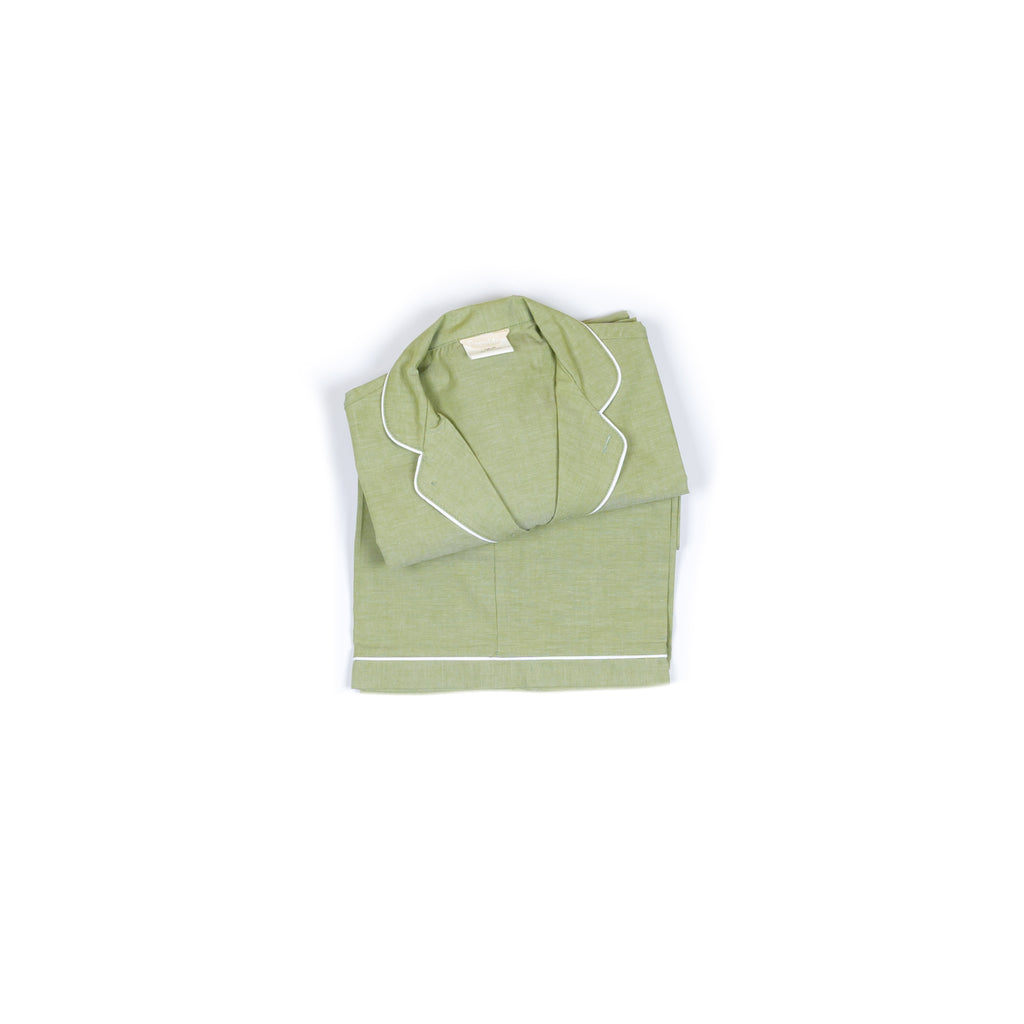Pigiama sartoriale adulto verde