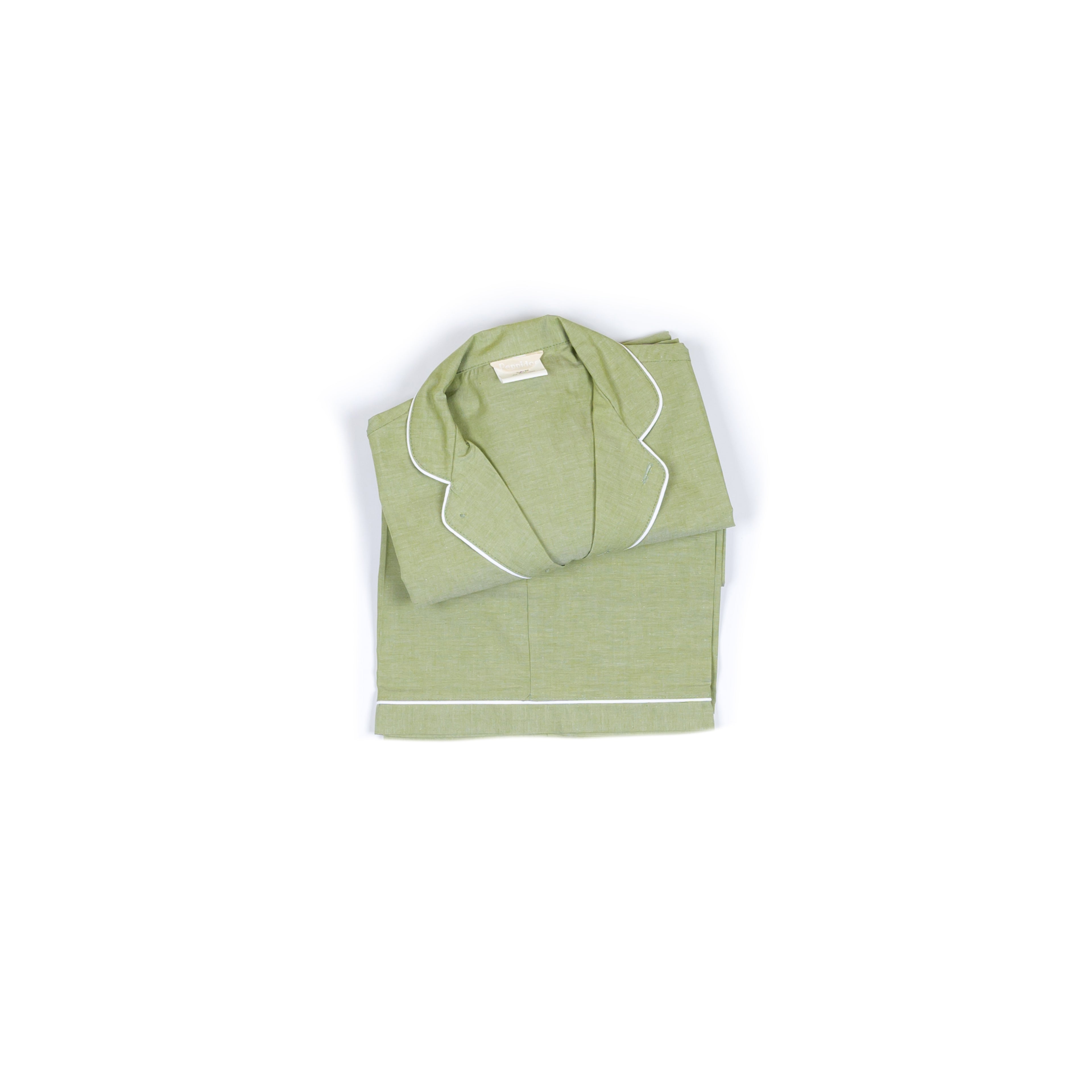 Pigiama sartoriale adulto verde