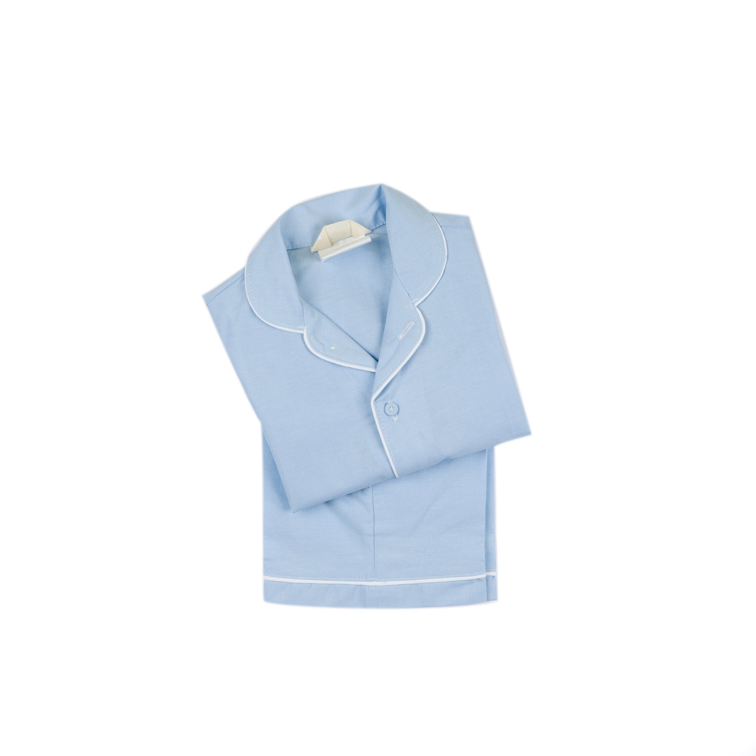 Pigiama sartoriale bambino/a celeste