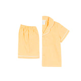 Pigiama sartoriale bambino/a giallo