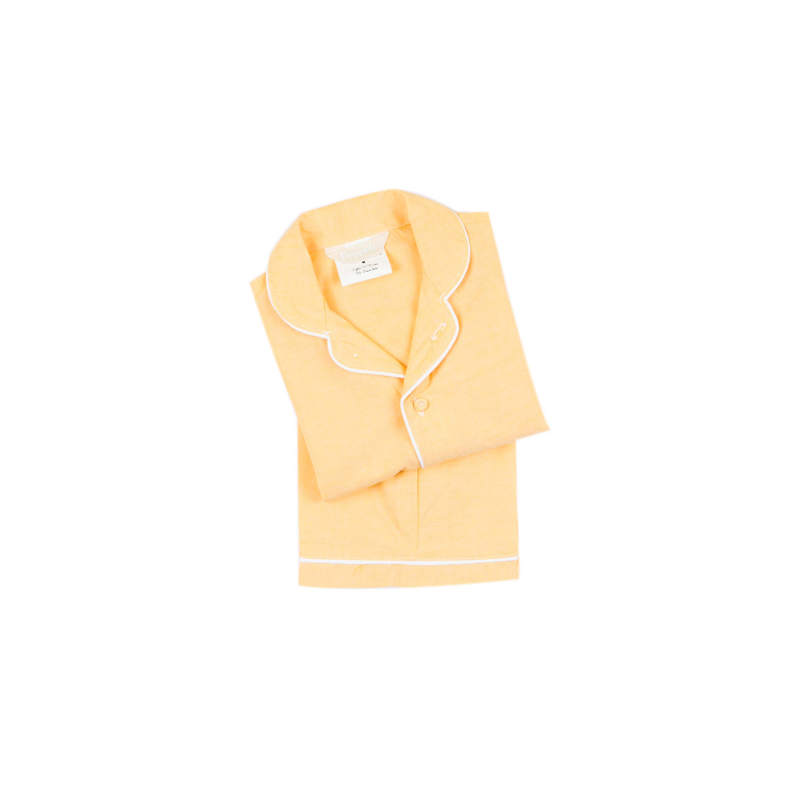 Pigiama sartoriale bambino/a giallo