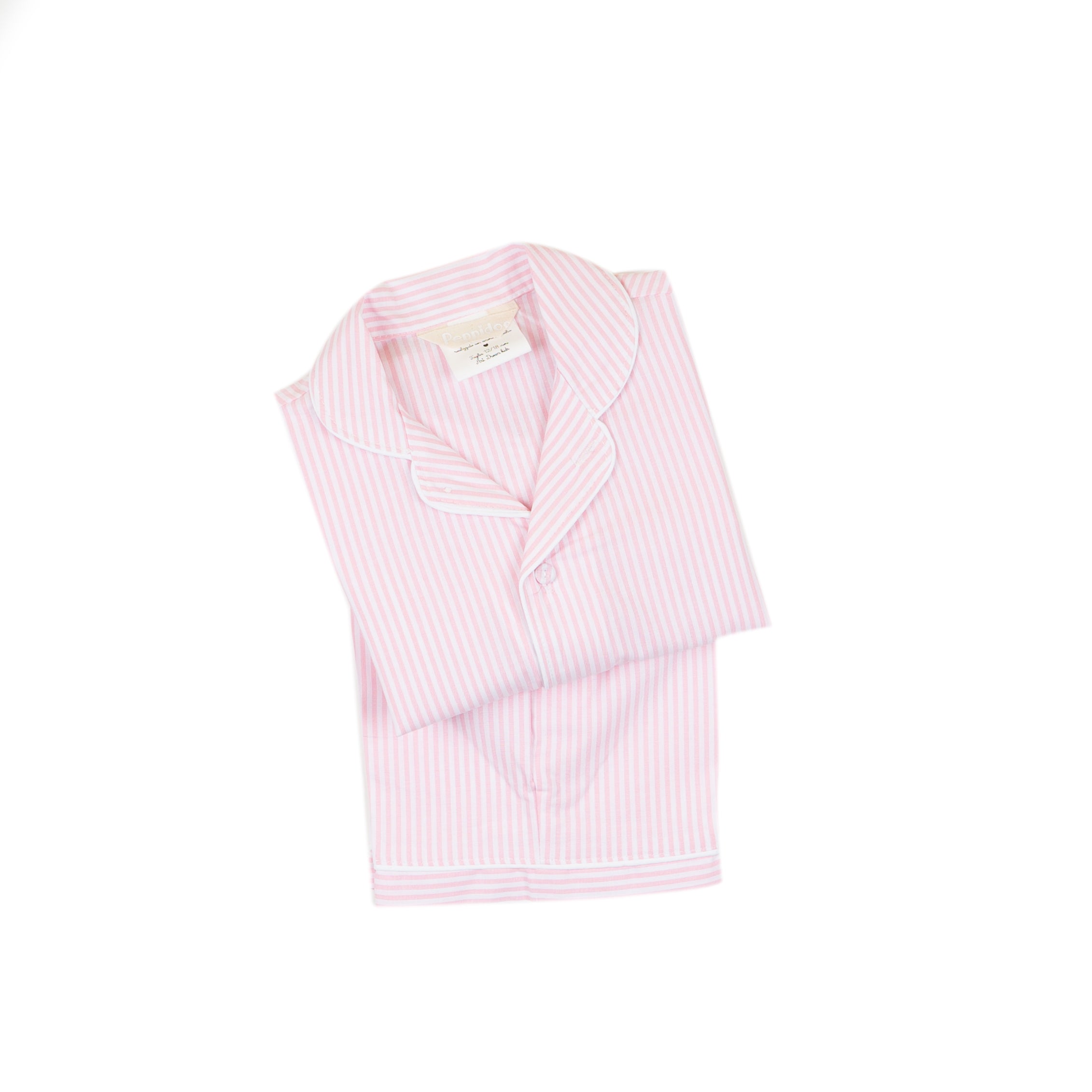 Pigiama sartoriale bambino/a righe rosa