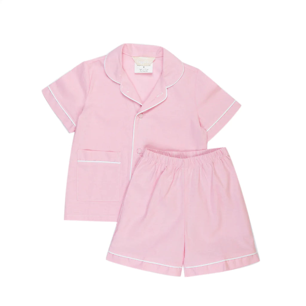 Pigiama sartoriale bambino/a rosa