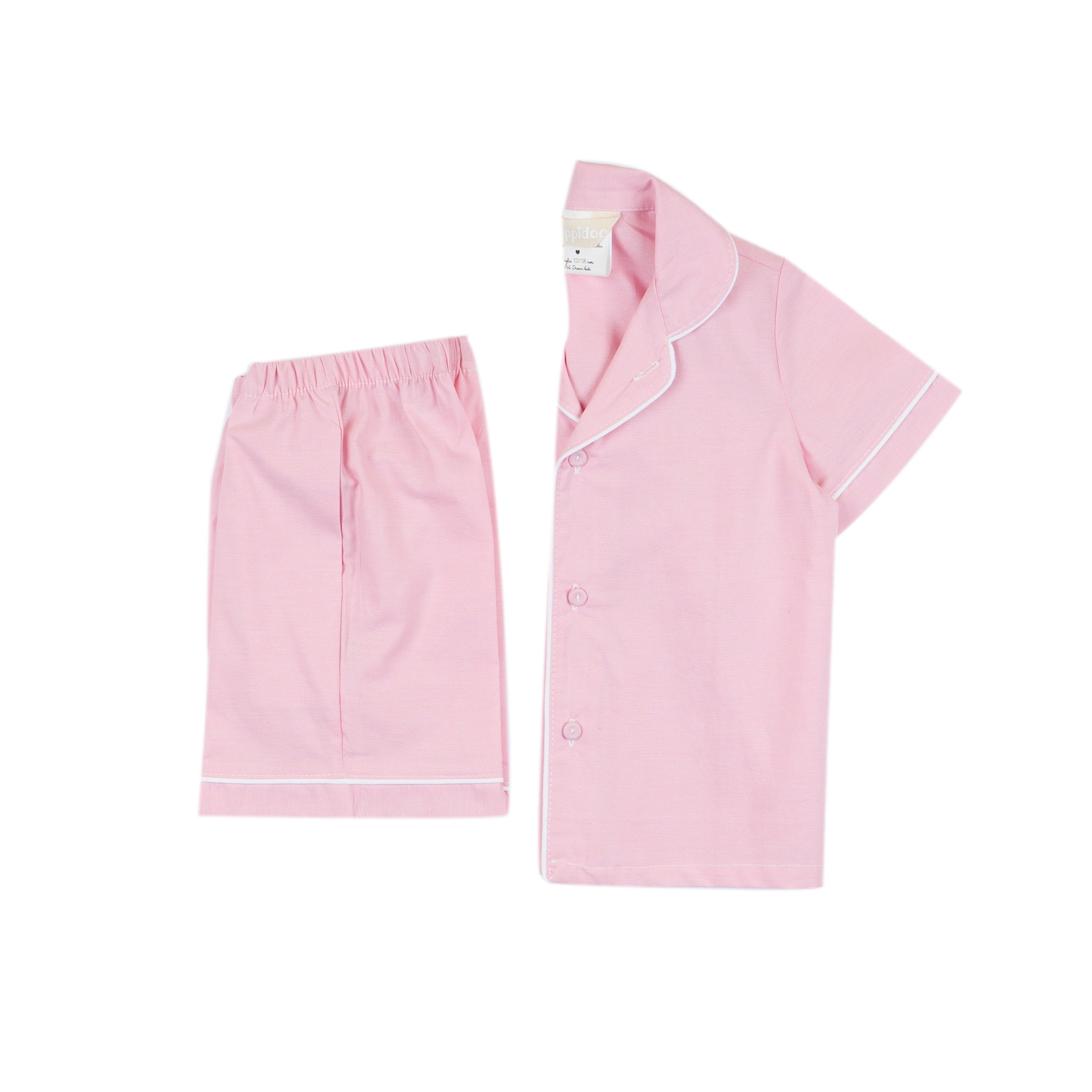 Pigiama sartoriale bambino/a rosa