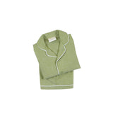 Pigiama sartoriale bambino/a verde