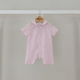 Pigiama sartoriale new born righe rosa