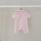 Pigiama sartoriale new born righe rosa