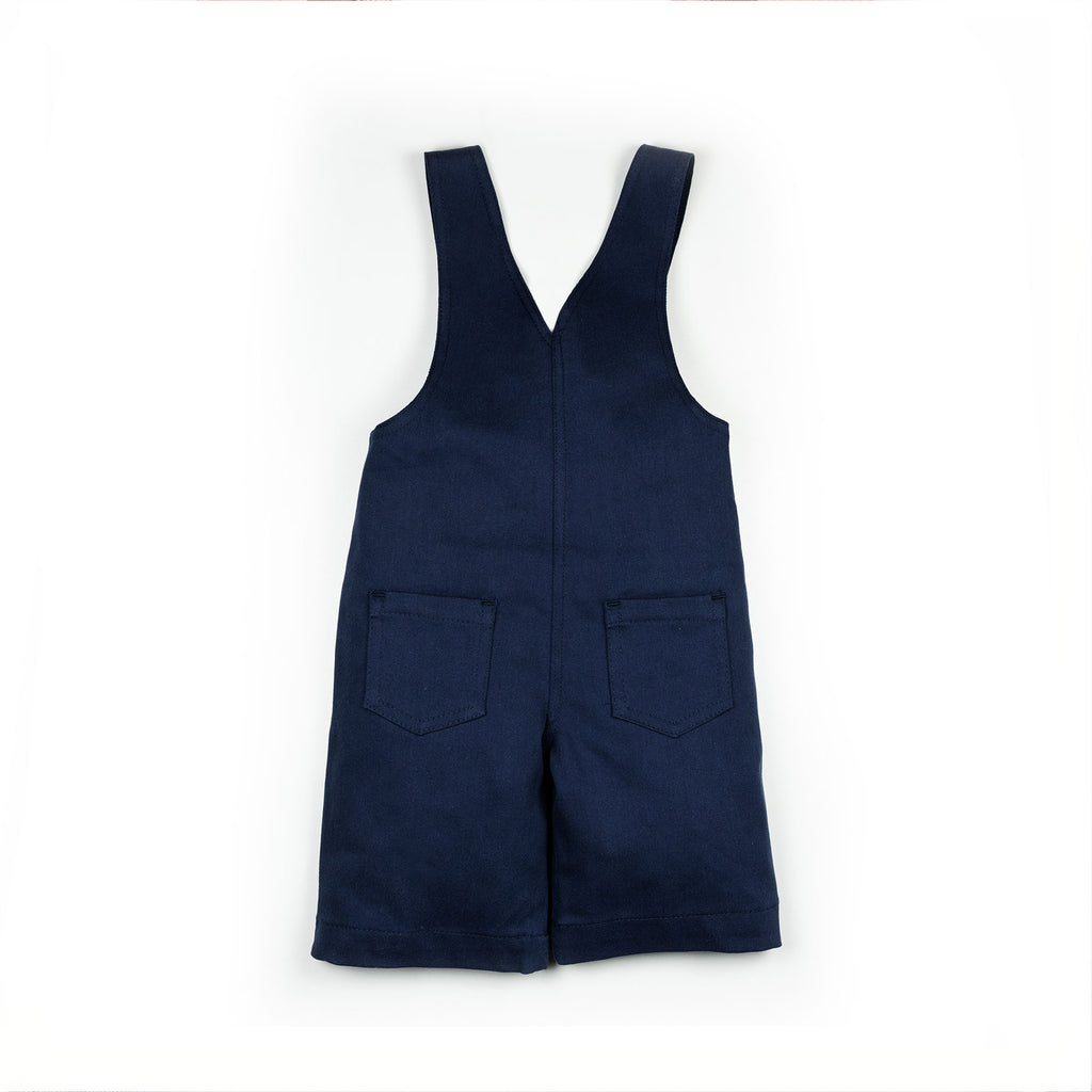 Salopette bambino/a blu