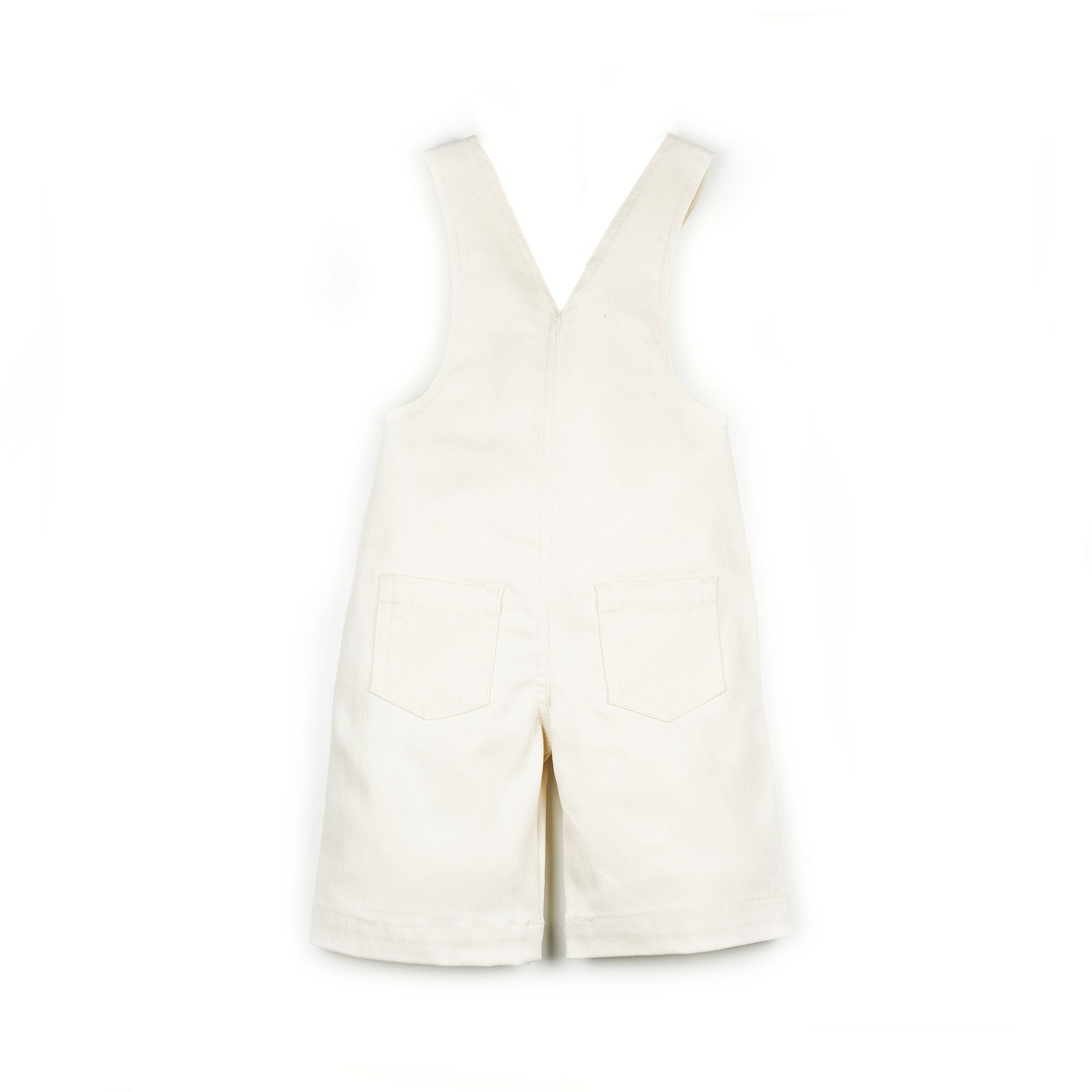 Salopette bambino/a panna