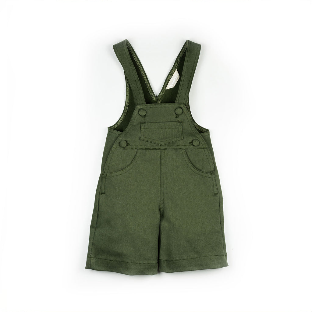 Salopette bambino/a verde militare