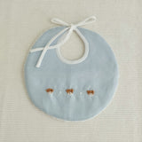 Set tre bavette celeste