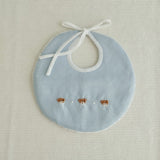 Set tre bavette celeste