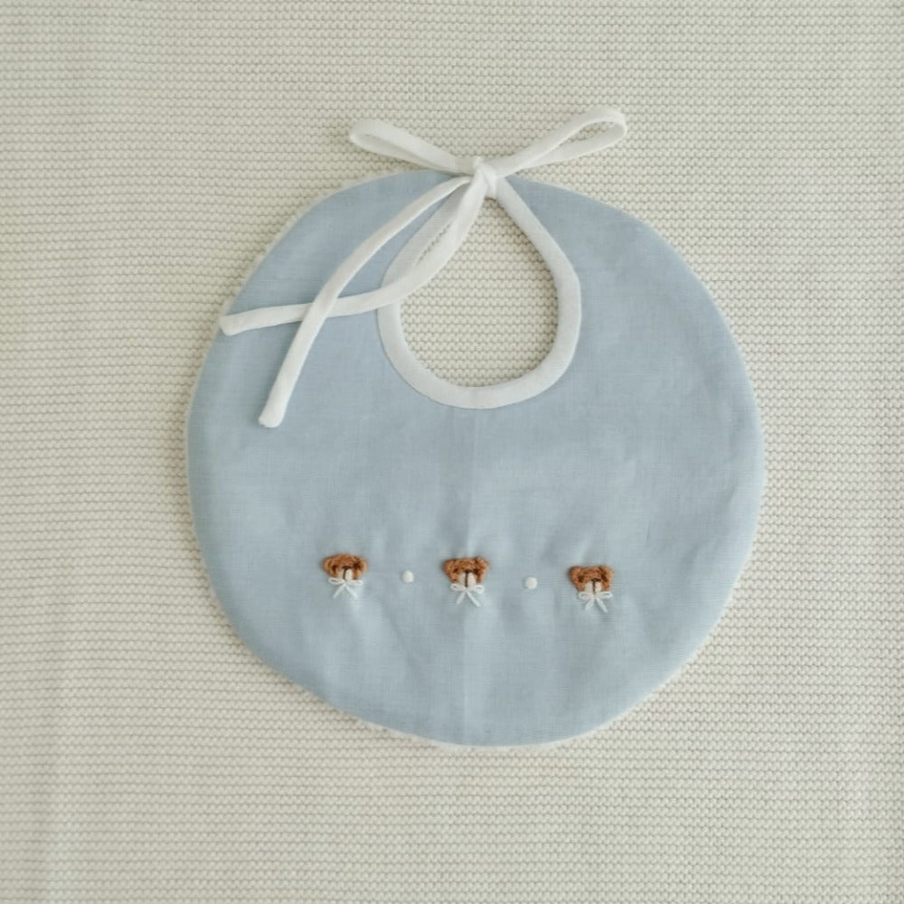 Set tre bavette celeste