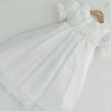 Vestito battesimale in organza