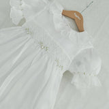 Vestito battesimale in organza