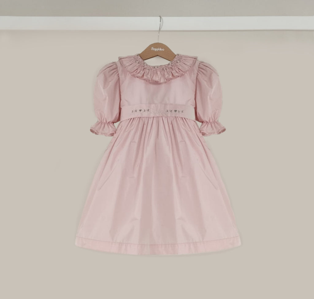 Vestito cerimonia rosa